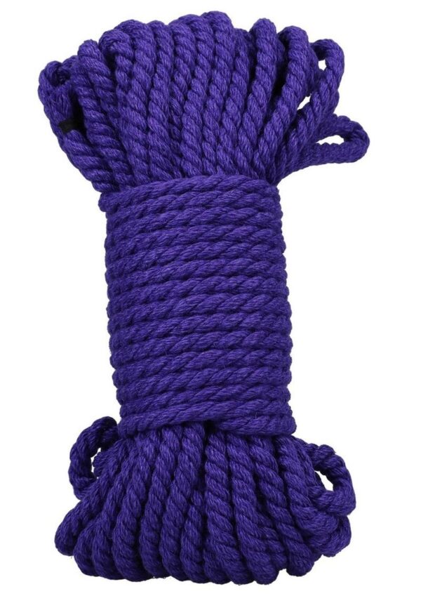 Merci Bind and Tie 6mm Hemp Bondage Rope 50ft - Purple - Image 2