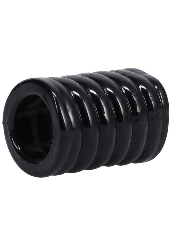 Rock Solid The Cage Textured Cock Cage - Black - Image 3