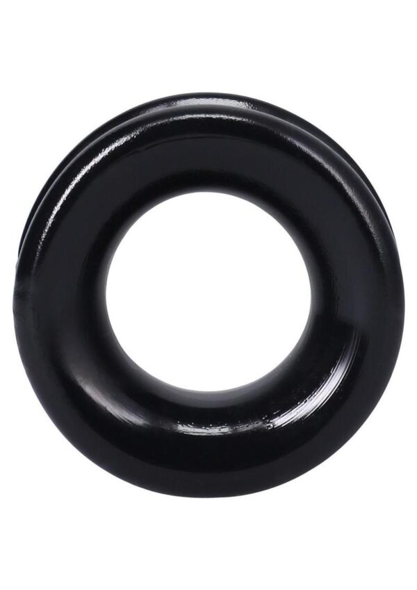 Rock Solid The Convex Cock Ring - Black - Image 2