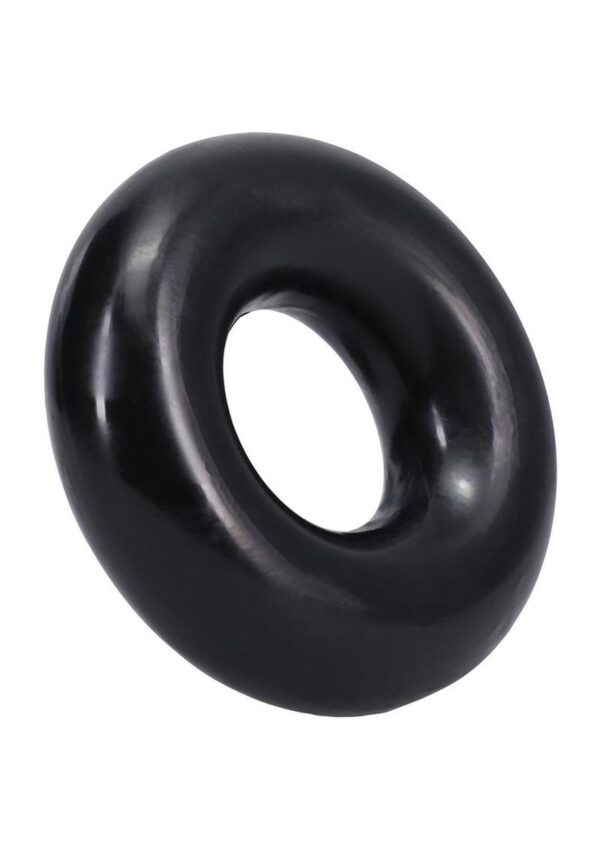 Rock Solid The 2X Donut Cock Ring - Black - Image 3