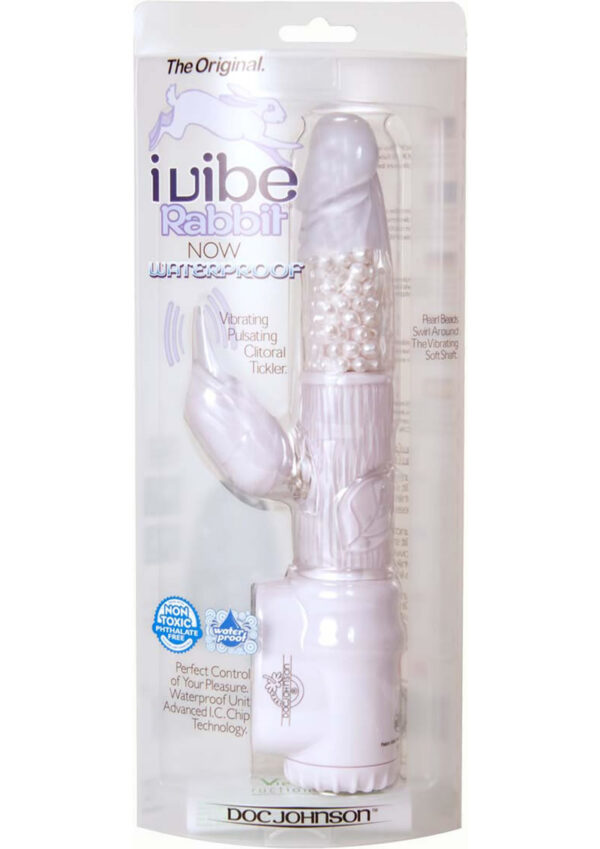 I Vibe Rabbit Waterproof 5.5 Inch Coconut
