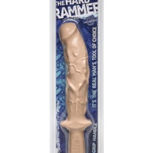 The Hard Rammer Dildo with Handle - Vanilla