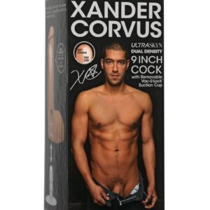 Signature Cocks Xander Corvus Dildo 9in - Vanilla