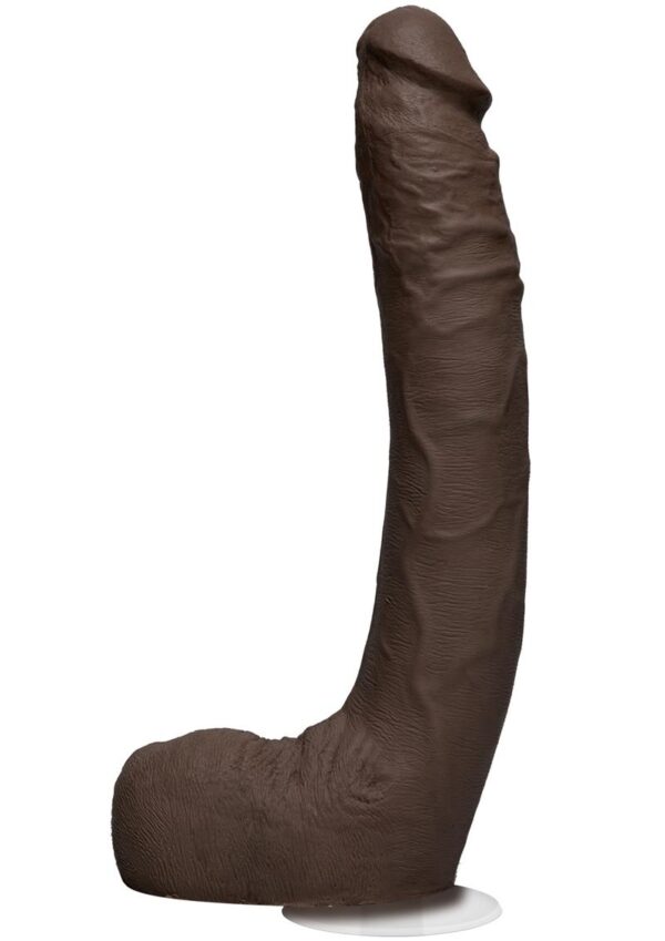 Signature Cocks Jax Slayher Dildo 10in - Chocolate - Image 2