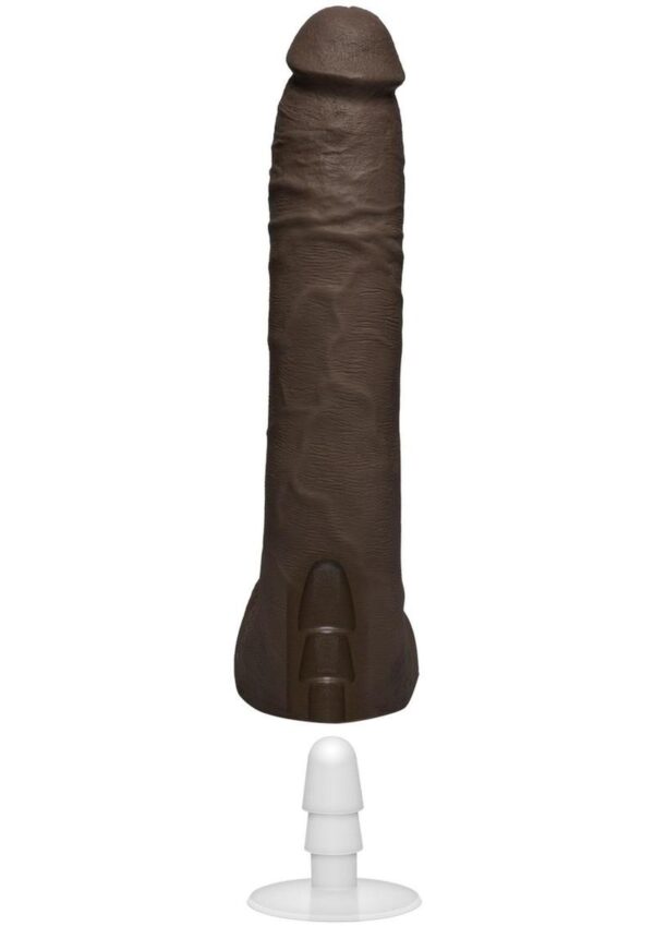 Signature Cocks Jax Slayher Dildo 10in - Chocolate - Image 3