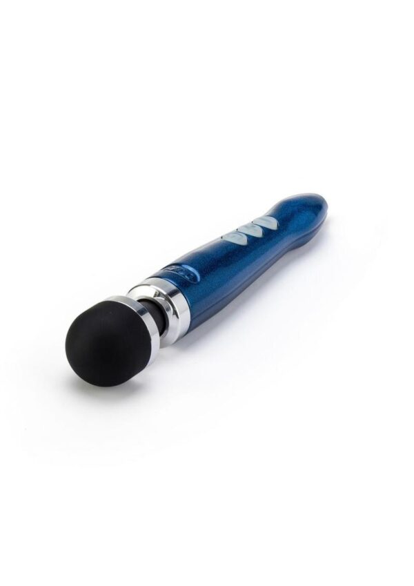 Doxy Die Cast 3R Wand Rechargeable Vibrating Body Massager - Blue - Image 3