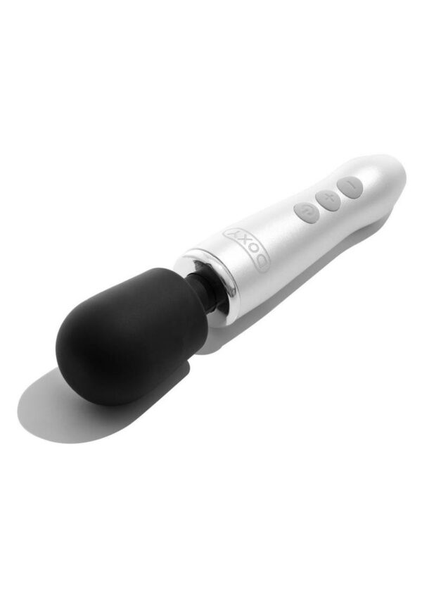 Doxy Go Rechargeable Body Wand - Brushed Metal - Image 3