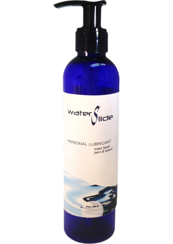 Earthly Body WaterSlide Water Based Personal Lubricant Moisturizer 8oz
