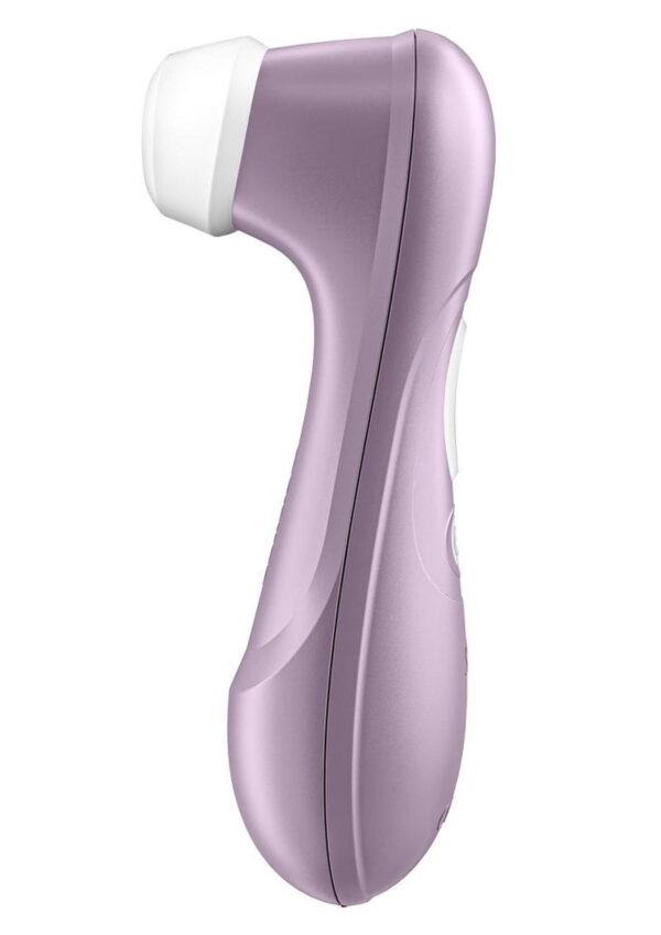 Satisfyer Pro 2 Generation 2 Rechargeable Silicone Clitoral Stimulator 6.5in - Purple - Image 2