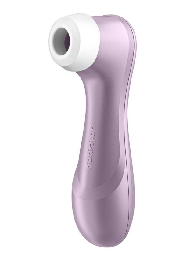 Satisfyer Pro 2 Generation 2 Rechargeable Silicone Clitoral Stimulator 6.5in - Purple - Image 3