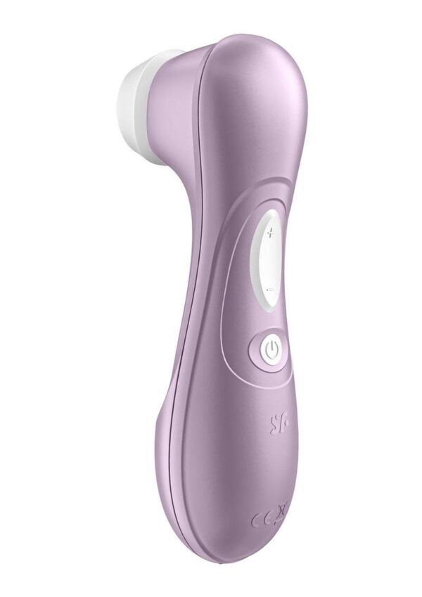 Satisfyer Pro 2 Generation 2 Rechargeable Silicone Clitoral Stimulator 6.5in - Purple - Image 4