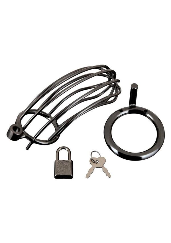 Prisoner Cock Cage - Black - Image 2