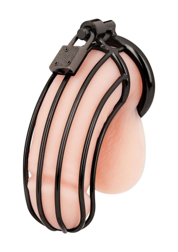 Prisoner Cock Cage - Black - Image 3