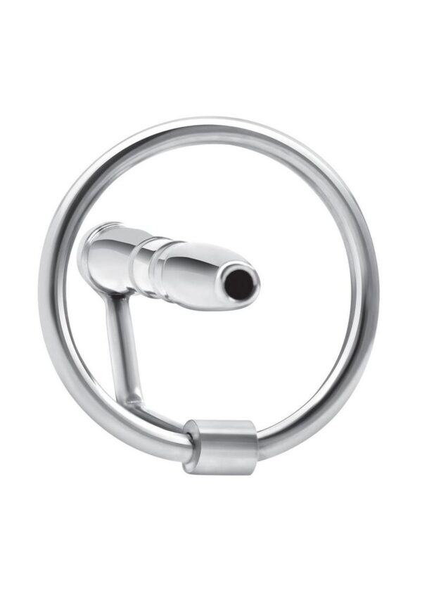 Blue Line Stainless Steel Sperm Stopper With Glans Ring - Image 3