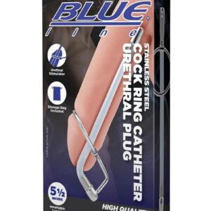 Blue Line Stainless Steel Catheter Urethral Plug