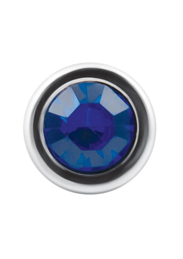 Blue Line Bling Bling Wavy Penis Plug 2in - Stainless Steel - Image 3