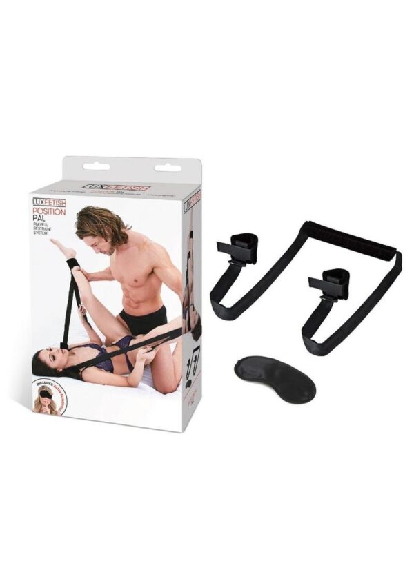 Lux Fetish Position Pal Adjustable Position Straps - Black - Image 3