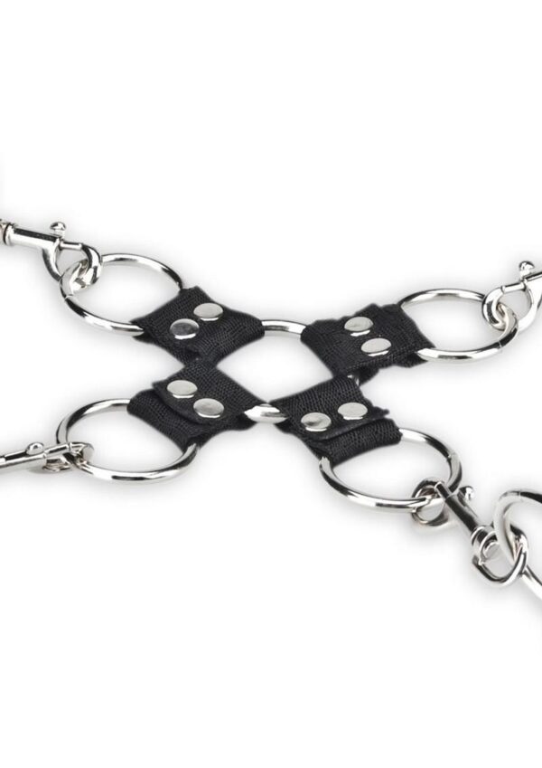 Lux Fetish Hogtie Set (5 piece set) - Black - Image 3