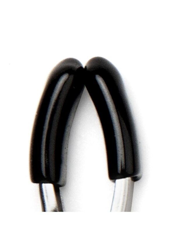 Lux Fetish Adjustable Nipple and Clitoral Clamps - Black - Image 4