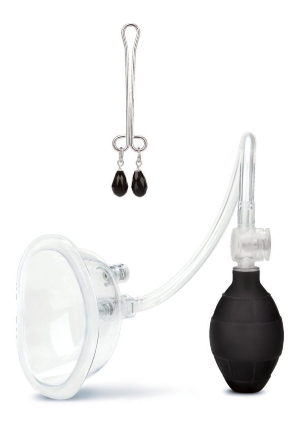 Lux Fetish Deluxe Pussy Pump - Clear - Image 2