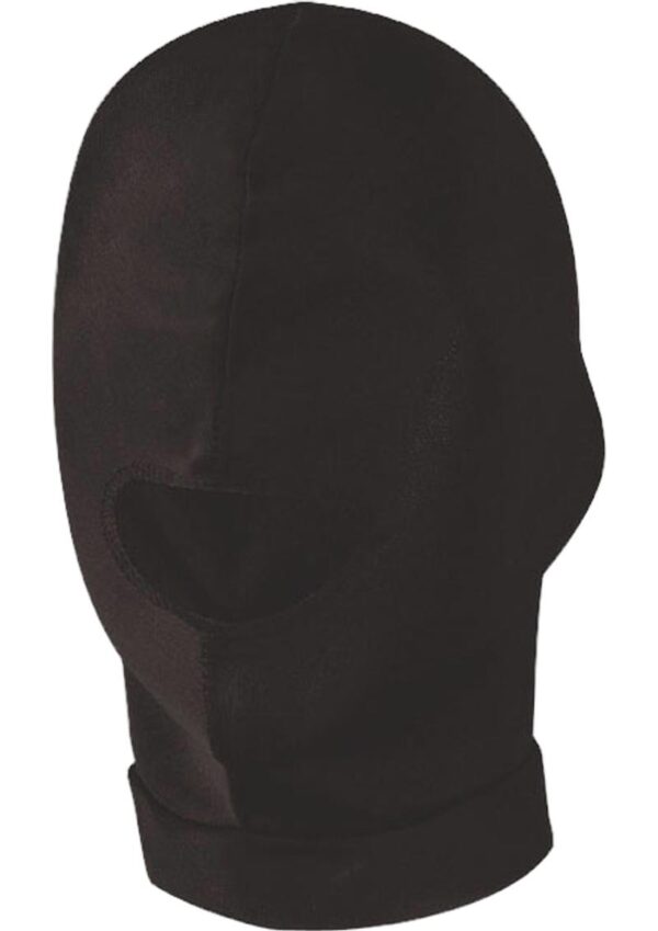 Lux Fetish Open Mouth Stretch Hood Black - Image 2