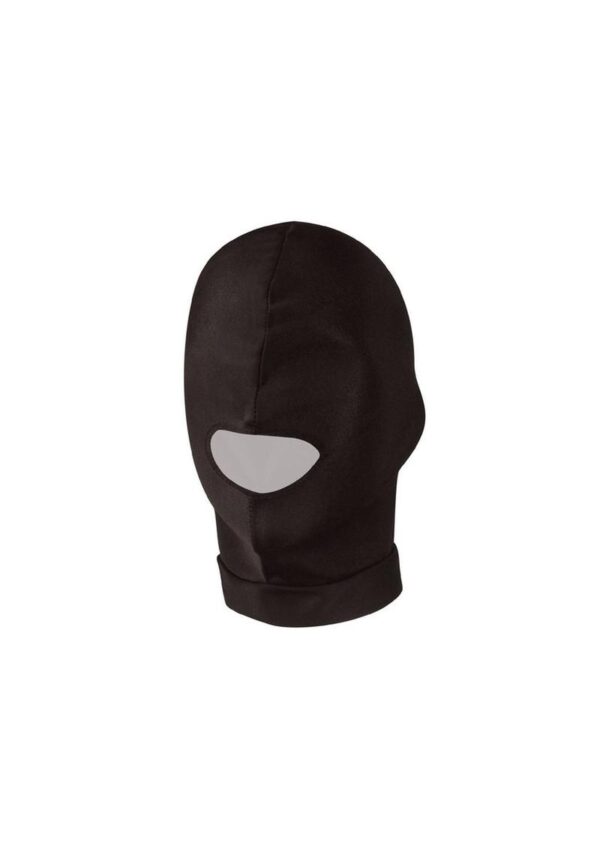 Lux Fetish Open Mouth Stretch Hood Black - Image 3