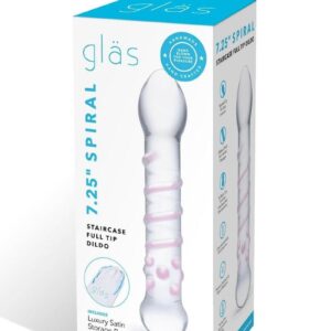 Glas Spiral Staircase Full Tip Dildo