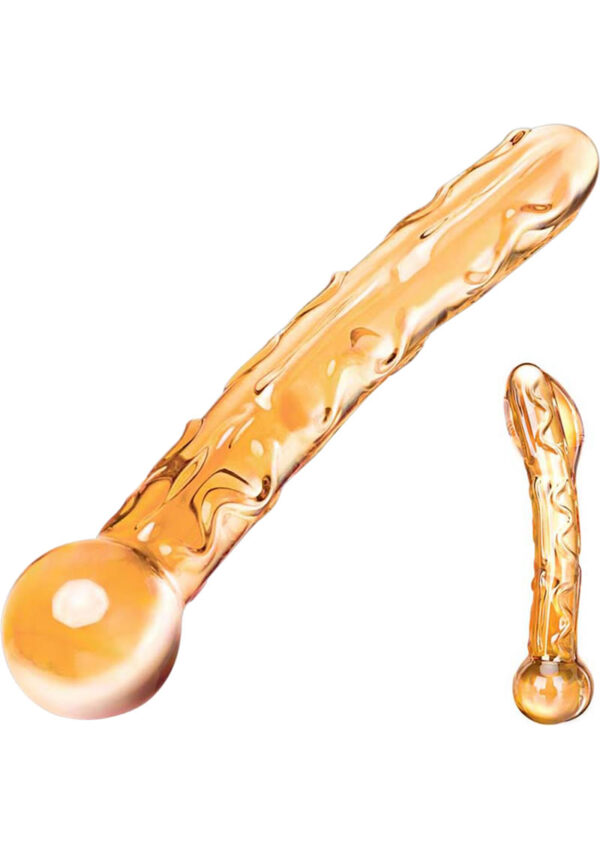 Glas Orange Tickler Glass Dildo - Image 2