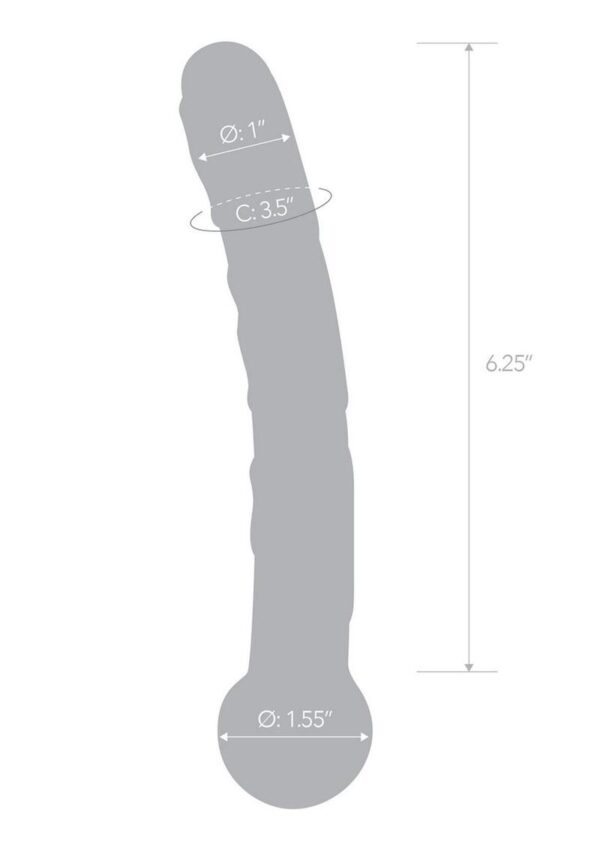 Glas Orange Tickler Glass Dildo - Image 4