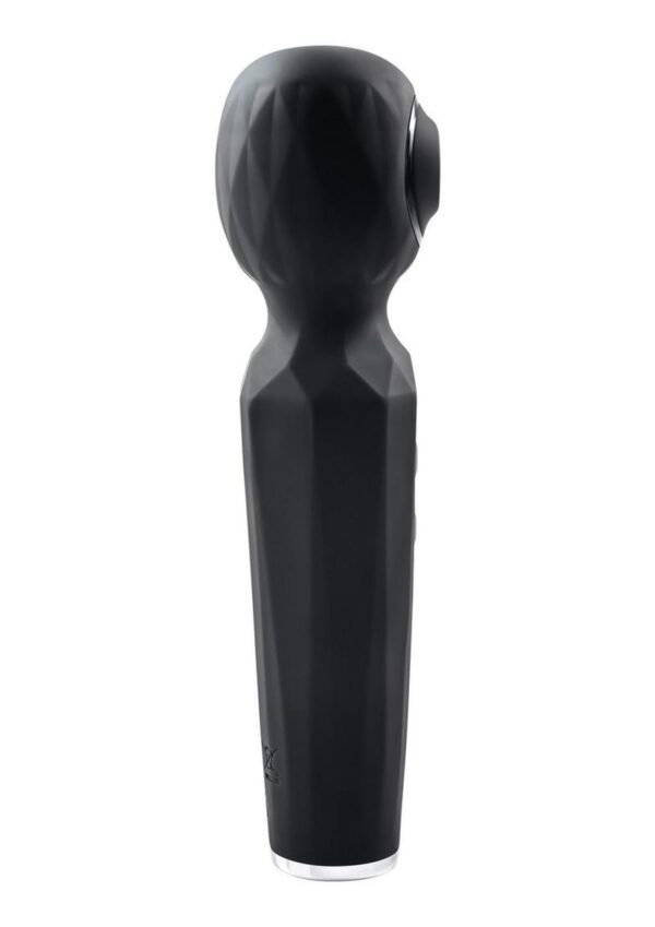 Rainbow Sucker Rechargeable Silicone Wand Vibrator - Image 4