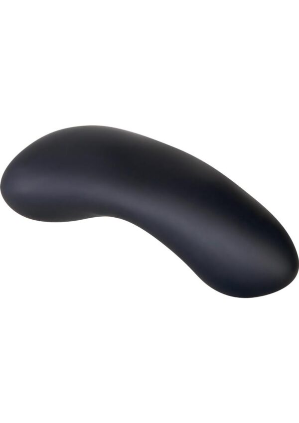 Hidden Pleasure Rechargeable Silicone Panty Vibe with Remote Control - Black - Image 2