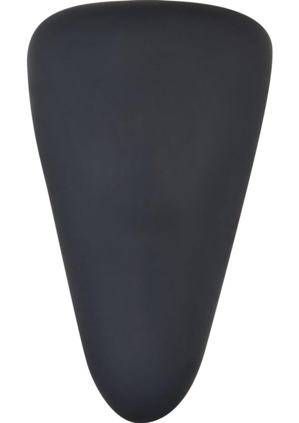 Hidden Pleasure Rechargeable Silicone Panty Vibe with Remote Control - Black - Image 3