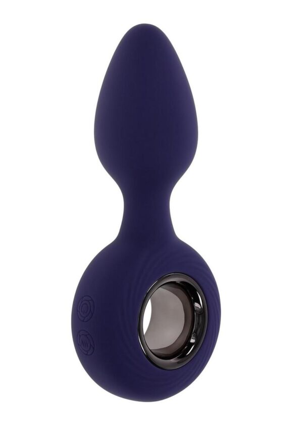 My Precious Rechargeable Silicone Anal Plug - Purple - Image 3
