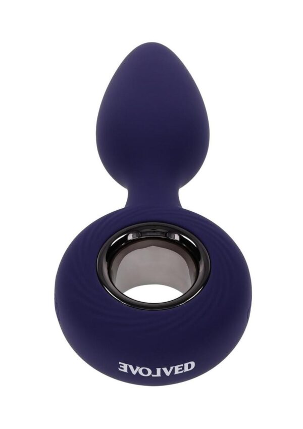 My Precious Rechargeable Silicone Anal Plug - Purple - Image 4