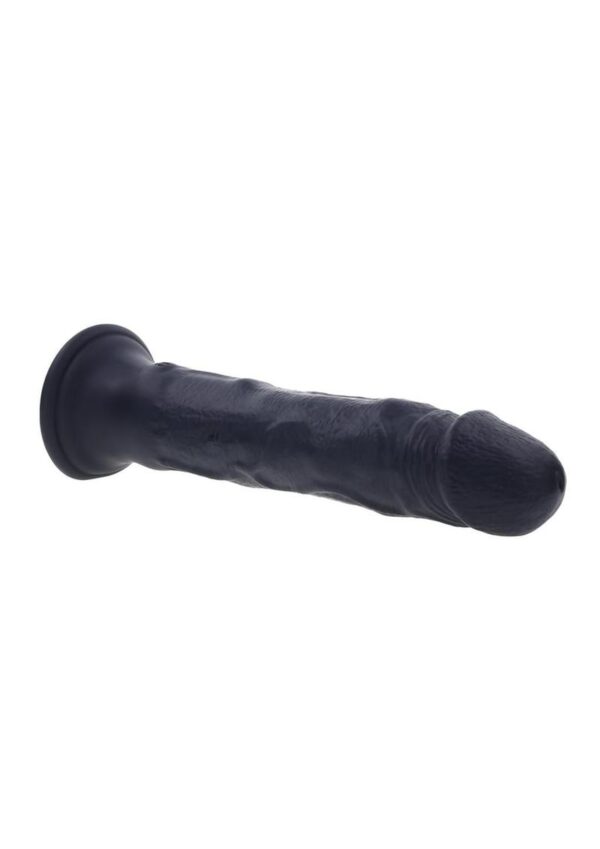 Black Thunder Rechargeable Silicone Dildo with Remote Control - Black - Image 3