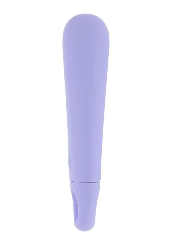 Tart Teaser Rechargeable Silicone Bullet - Purple - Image 3