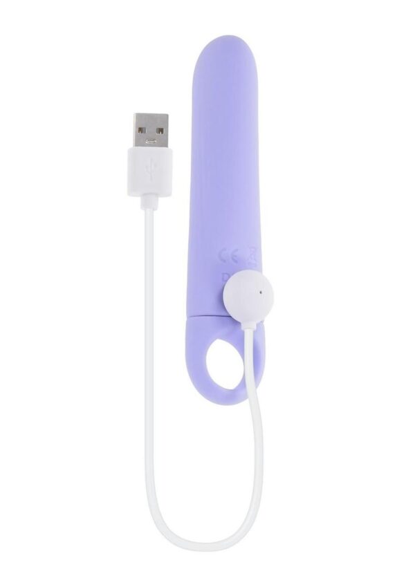 Tart Teaser Rechargeable Silicone Bullet - Purple - Image 4