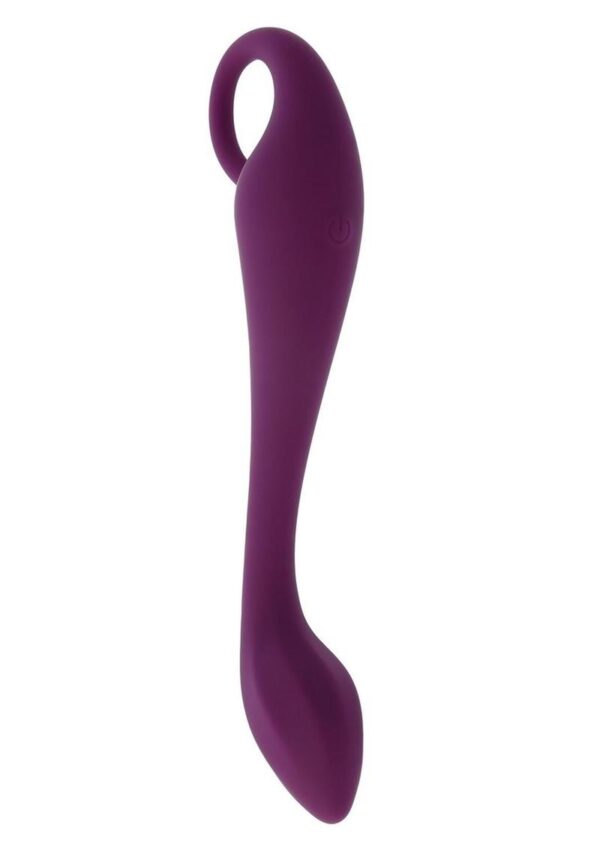 Lochness G Rechargeable Silicone G-Spot Vibrator - Red - Image 2