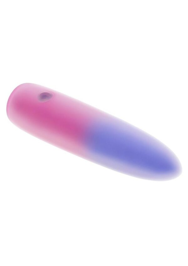 Paradise Rechargeable Silicone Bullet Vibrator - Pink/Purple - Image 2
