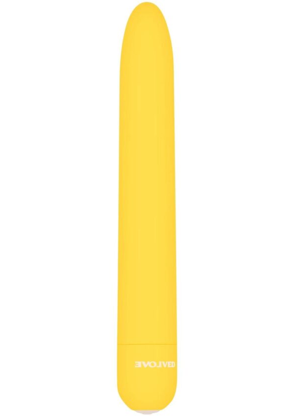 Sunny Sensations Rechargeable Vibrator - Yellow - Image 2