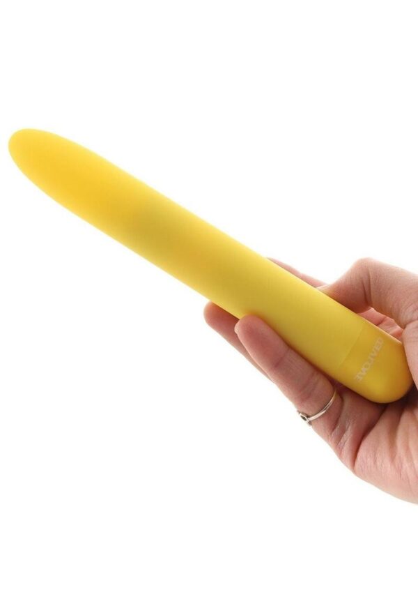 Sunny Sensations Rechargeable Vibrator - Yellow - Image 4
