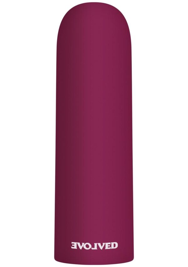 Mighty Thick Rechargeable Bullet Vibrator - Red - Image 2