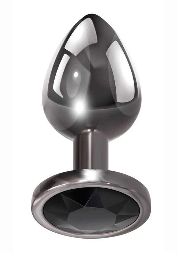 Black Gem Anal Plug - Small - Image 3
