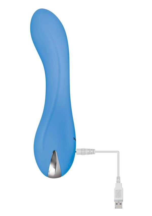 Blue Crush Rechargeable Silicone Vibrator - Image 4
