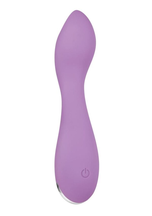 Lilac G Rechargeable Silicone Vibrator - Purple - Image 3