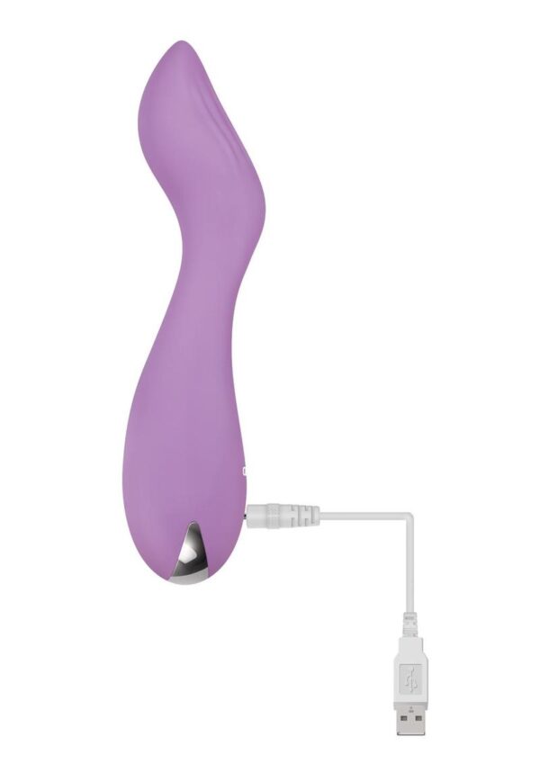 Lilac G Rechargeable Silicone Vibrator - Purple - Image 4