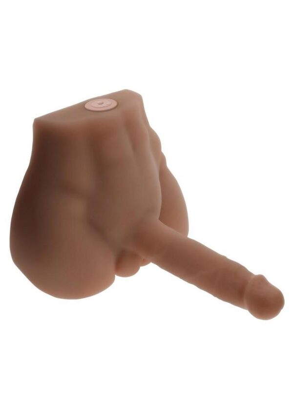 Easy Rider Thrusting Rechargeable Vibrator - Chocolate - Image 2