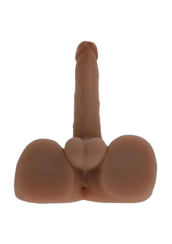 Easy Rider Thrusting Rechargeable Vibrator - Chocolate - Image 3