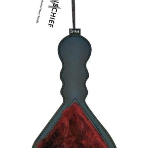 Sex and Mischief Enchanted Heart Paddle - Black/Red