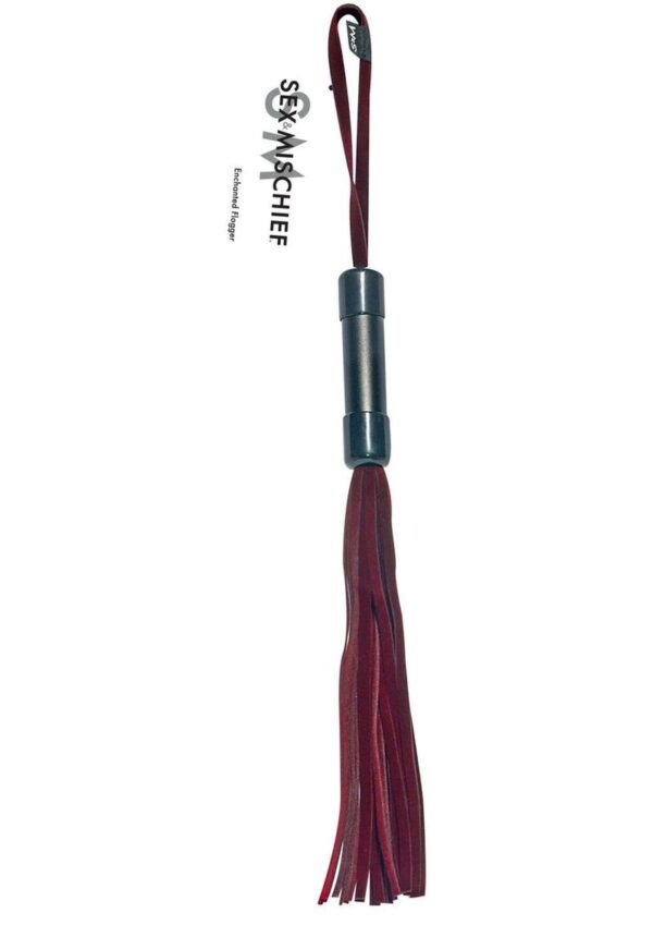 Sex and Mischief Enchanted Flogger 18.5in - Black